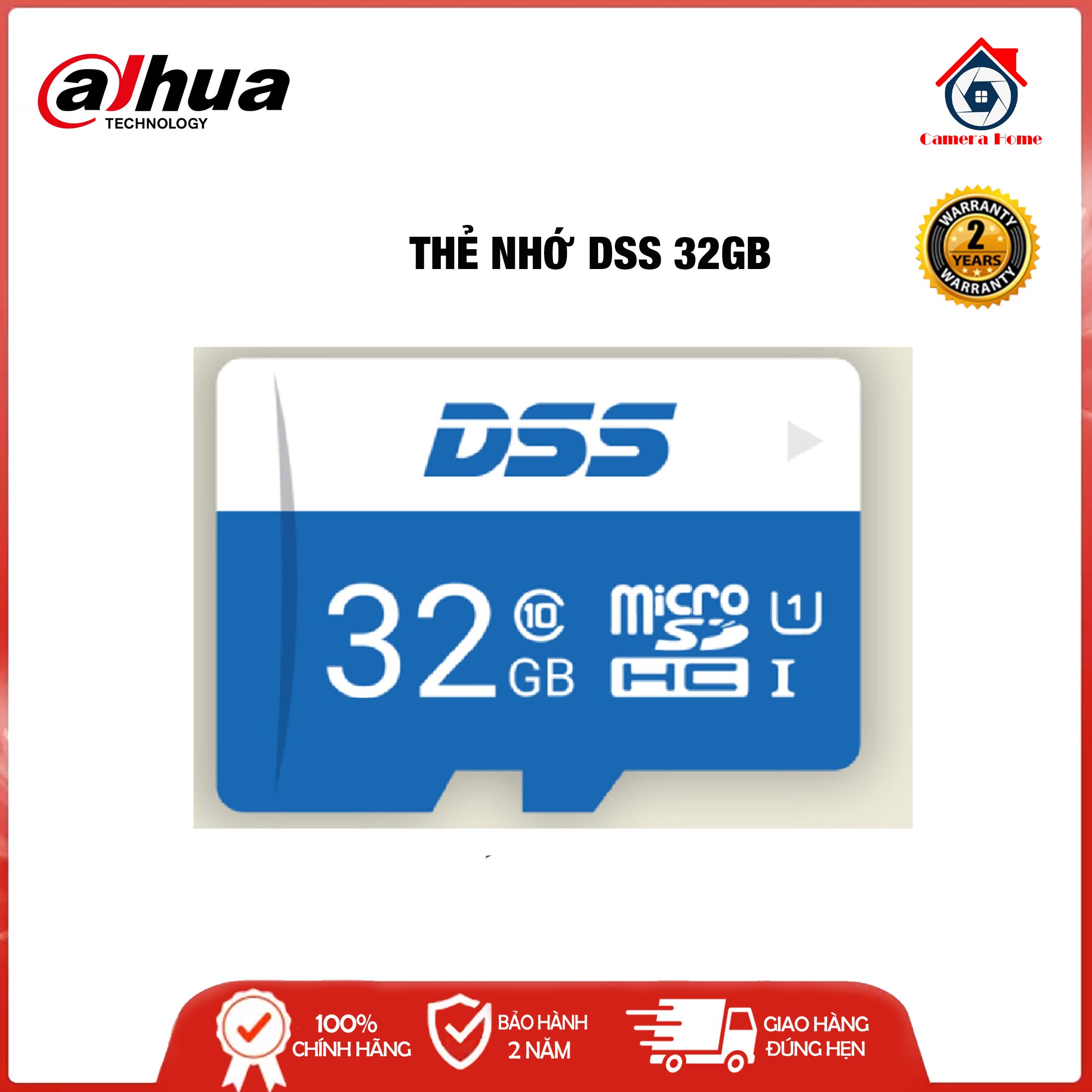 [HCM][BEST SELLER] Thẻ nhớ 32GB Micro SD DSS - Camera Home
