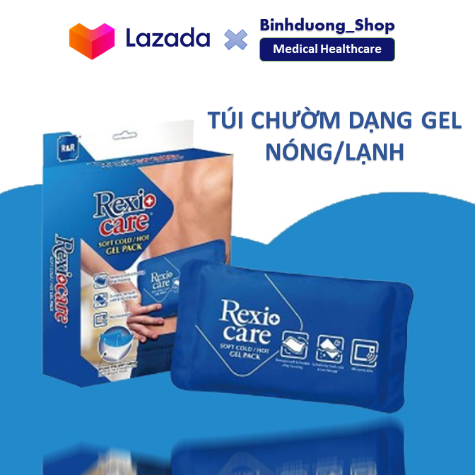 Túi chườm gel nóng lạnh đa năng cao cấp rexi care cỡ lớn