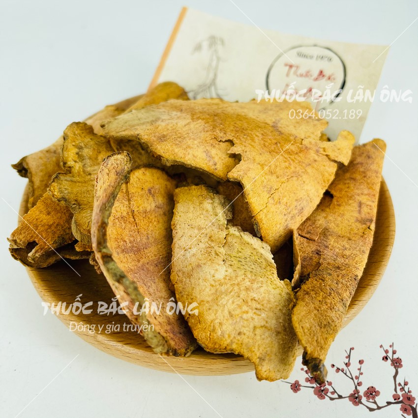 Thổ phục linh 100g, củ khúc khắc đỏ khô, thái lát mỏng, thơm, ngọt - Lãn Ông