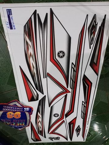 Tem rời dán xe nouvo 4 RC ko bay  màu