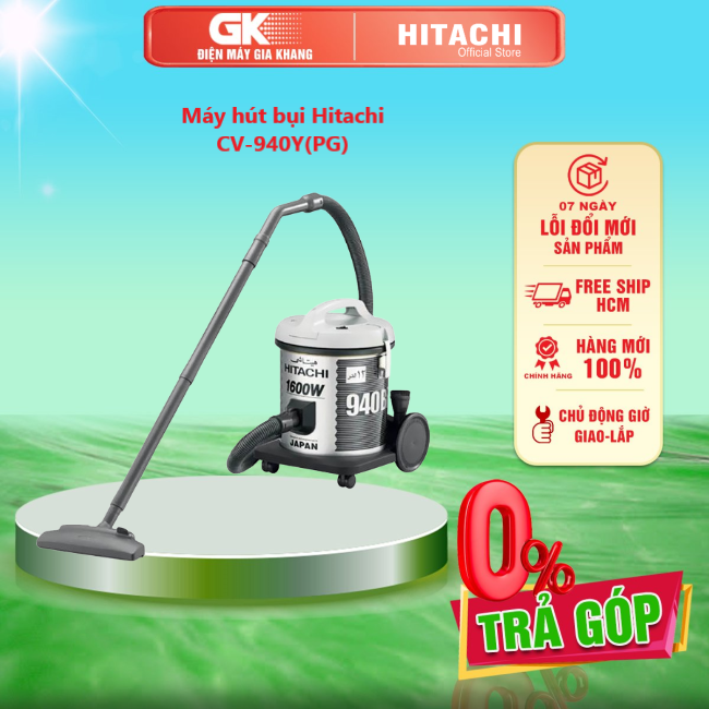 Máy hút bụi hitachi cv-940y - giao toàn quốc - freeship hcm