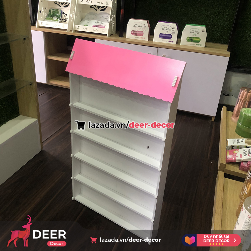 Kệ Đựng Chai Nước Sơn Treo Tường - DEER DECOR