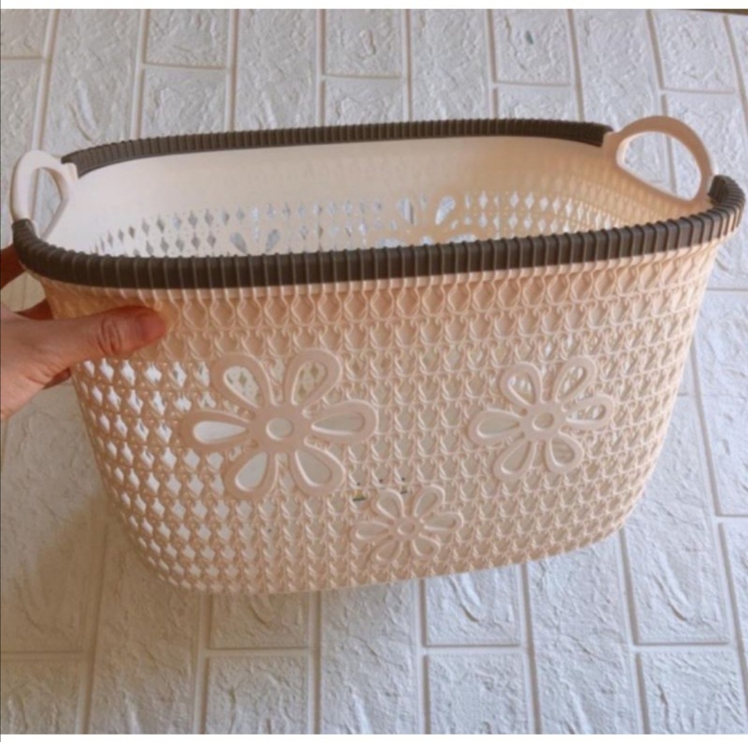 Bộ 3 Rổ giả đan mây cao cấp Việt Nhật. Giỏ lớn: 30x25x16cm- Giỏ vừa: 26x20x13cm- Giỏ nhỏ: 21x16x10cm.