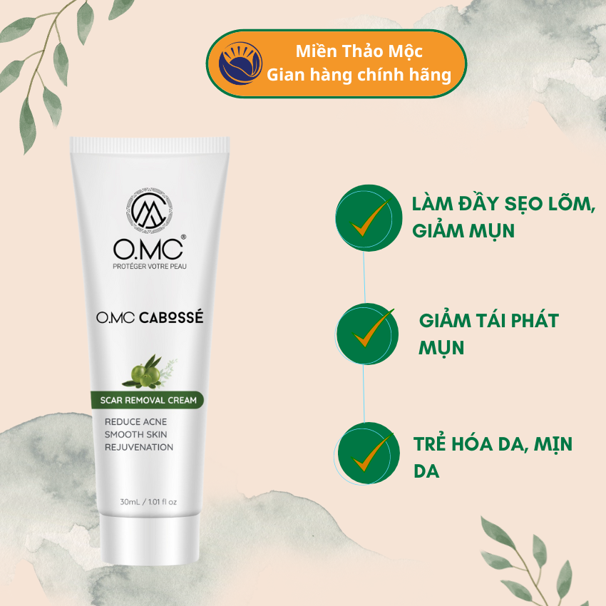 OMC-Kem làm đầy sẹo lõm OMC CABOSSE