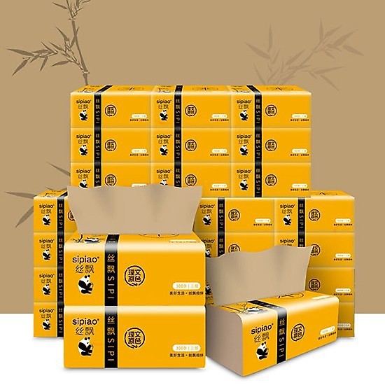 Giấy ăn gấu trúc thùng 30 gói