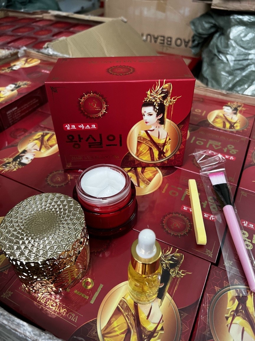 Cấy Trắng Lụa Hoàng Gia . Mask Lụa Hoàng Gia