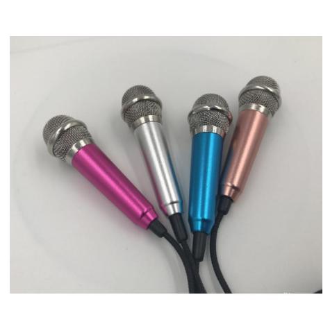 [HCM]Micro mini hát Karaoke trên điện thoại(mic Hồng)