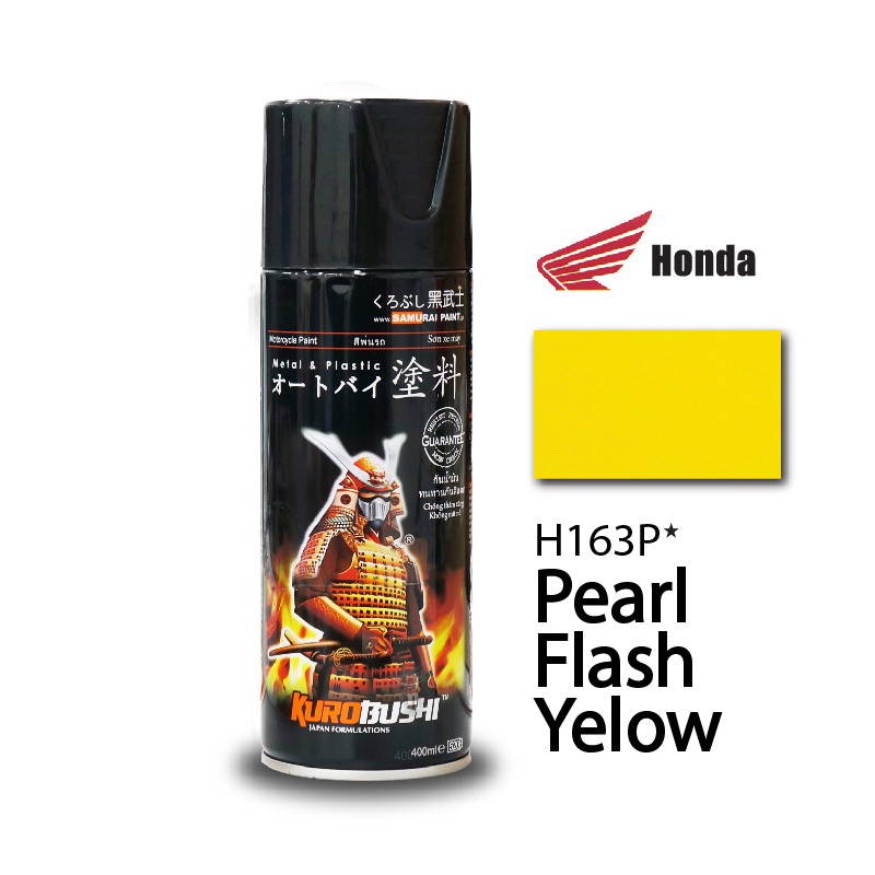 Chai sơn xịt samurai màu vàng ngọc trai H163P