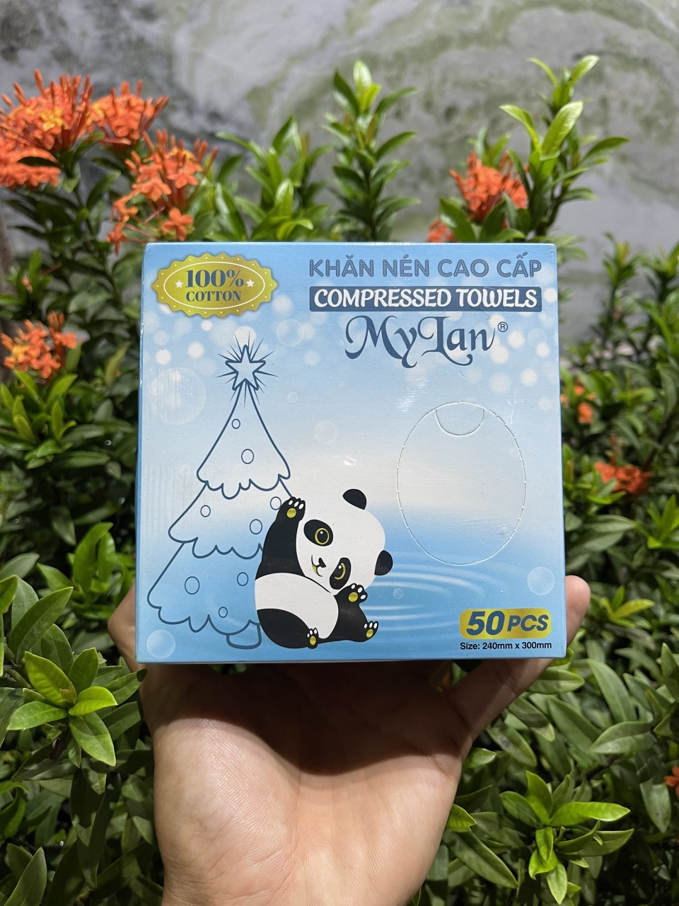 ( Hàng siêu tiện ích) khăn nén cao cấp my lan