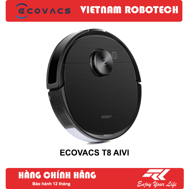 [Xả kho đón tết] Robot hút bụi lau nhà Ecovacs T8AIVI- New 100%, nguyên seal - VIETNAMROBOTECH