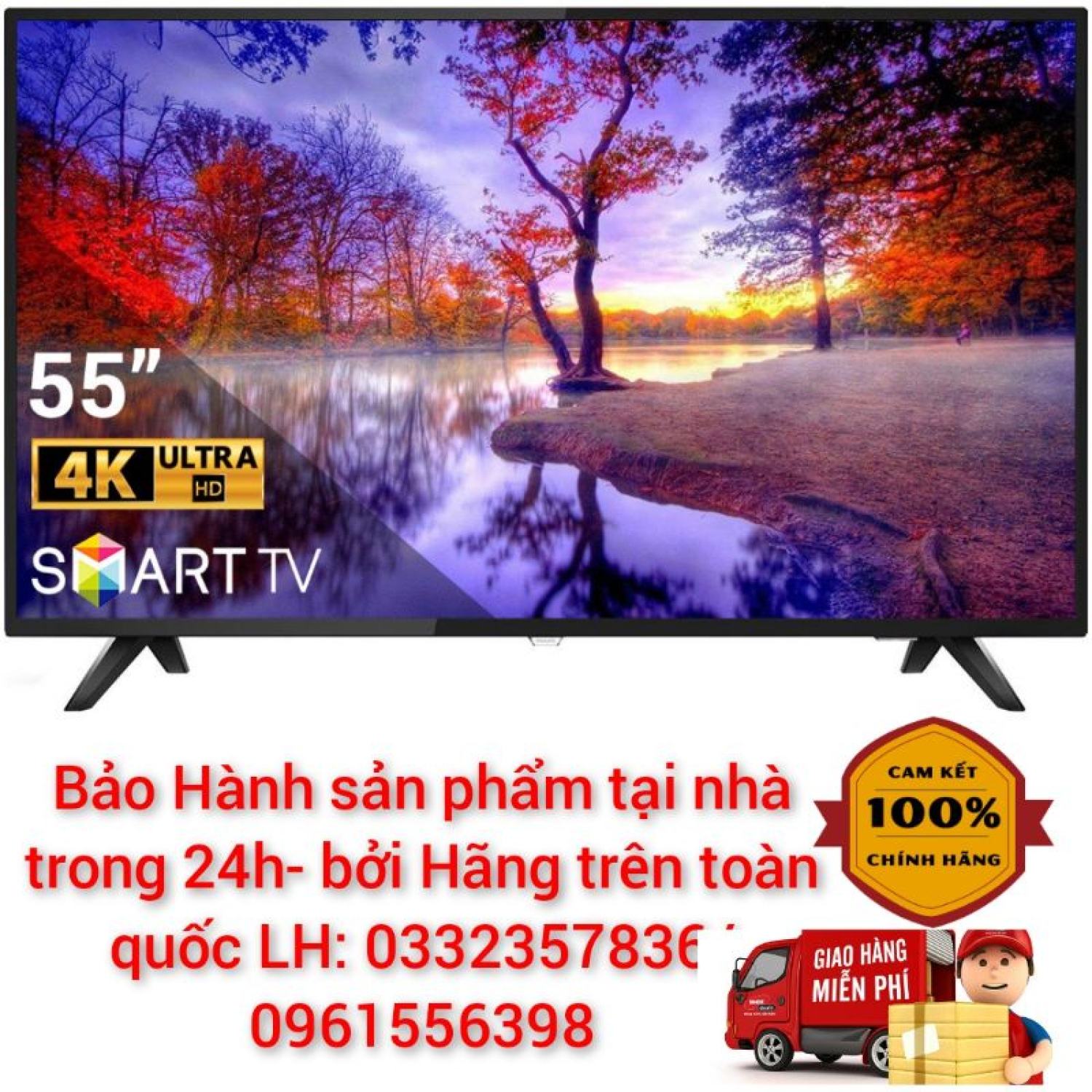 Bảng giá Smart Tivi Philips 4K 55 inch 55PUT6103S/67 < Chính hãng BH:24 tháng tại nhà toàn quốc >