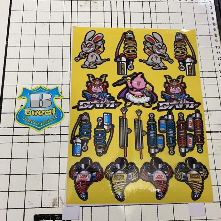Tem logo sticker ngộ nghĩnh
