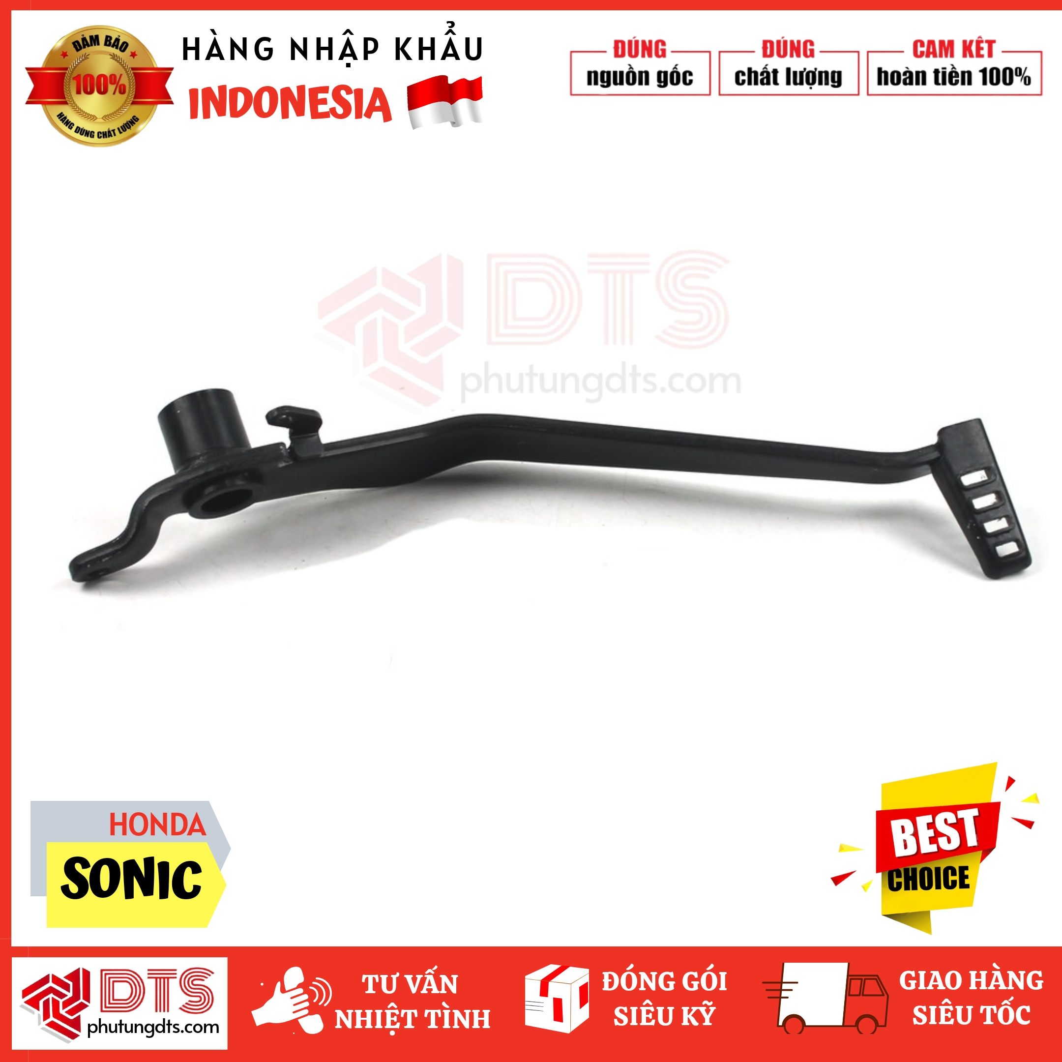 Cần thắng Sonic 150 nhập khẩu chính hãng Honda indo