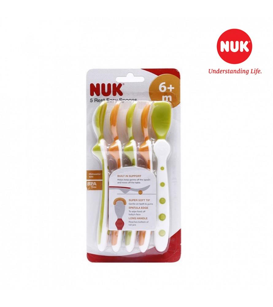 BỘ 5 THÌA MỀM NUK