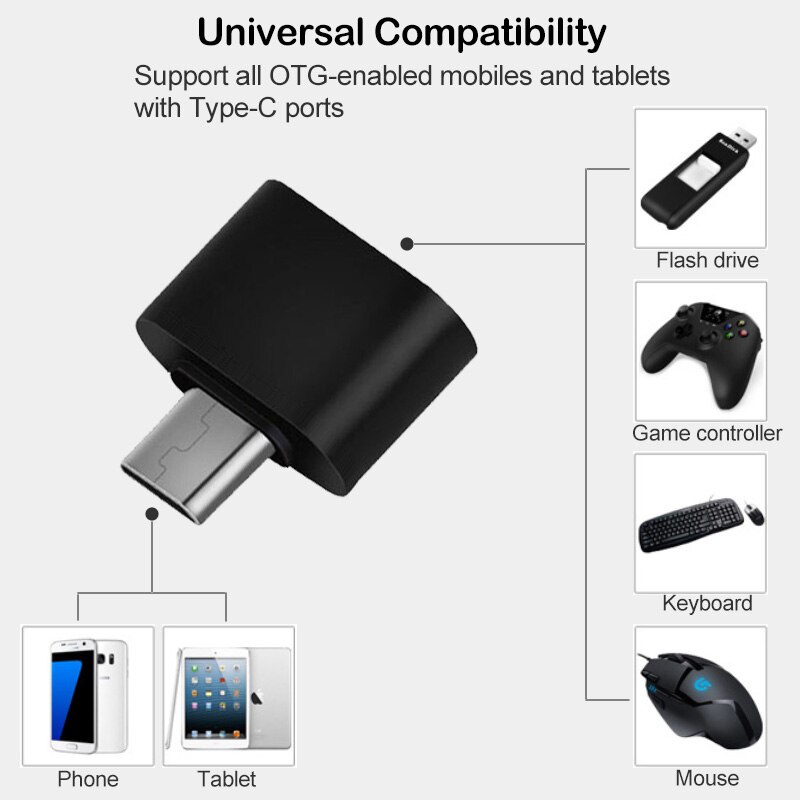 Jack chuyển đổi otg type-c android sang usb – jack cáp otg type-c