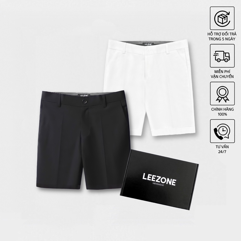 Quần Short LeeZone co giãn nhẹ không nhăn