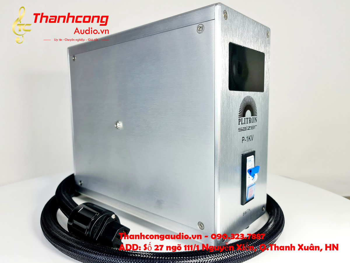 ( Ảnh thật). Biến áp cách ly PLITRON Salzer 1000w CANADA ( 220v và 100v).
