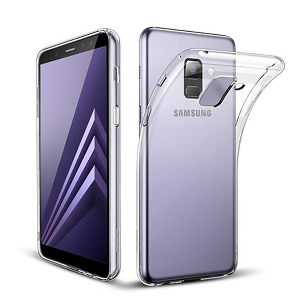 Ốp dẻo trong suốt Samsung Galaxy J6 Plus / J6+ (Hàng loại A)