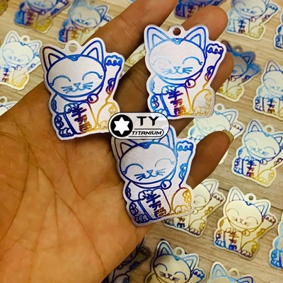 [HCM]Móc khoá Mèo MANEKI NEKO vẫy tay titan