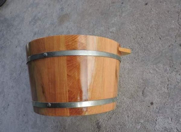 chậu ngâm chân gỗ sồi