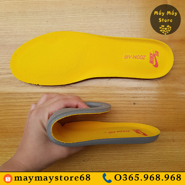 Lót Giày Nike Xịn Màu Vàng (Size: 43)