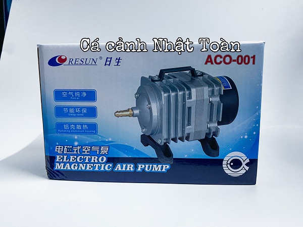 "Hoàn tiền đến 10%" MÁY TẠO OXY 18W HỒ CÁ NON BỘ TẶNG 1 CỤC CHIA 6 VÒI RESUN ACO 001, 002,003