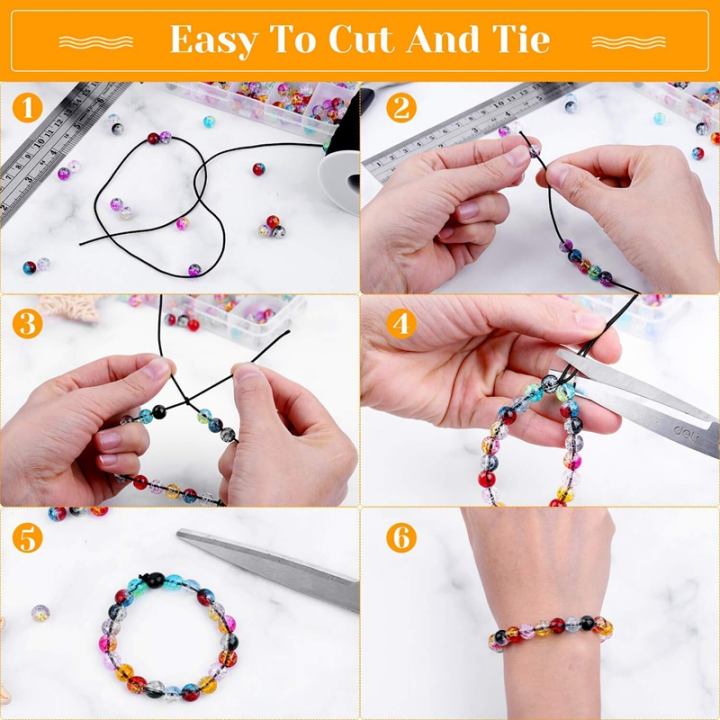 Jewelry Making Tying Stretch Cord Jewelry