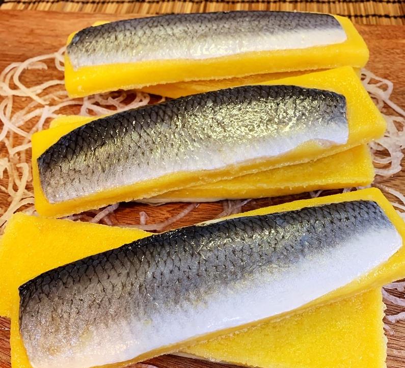 cá trích ép trứng Nhật_Trọng Nghĩa Foodking ( kèm đầy đủ gia vị)