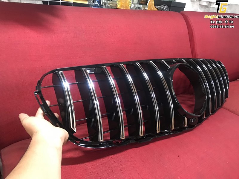 Ốp trang trí độ mặt calang nhựa abs mercedes glc 2016-2019