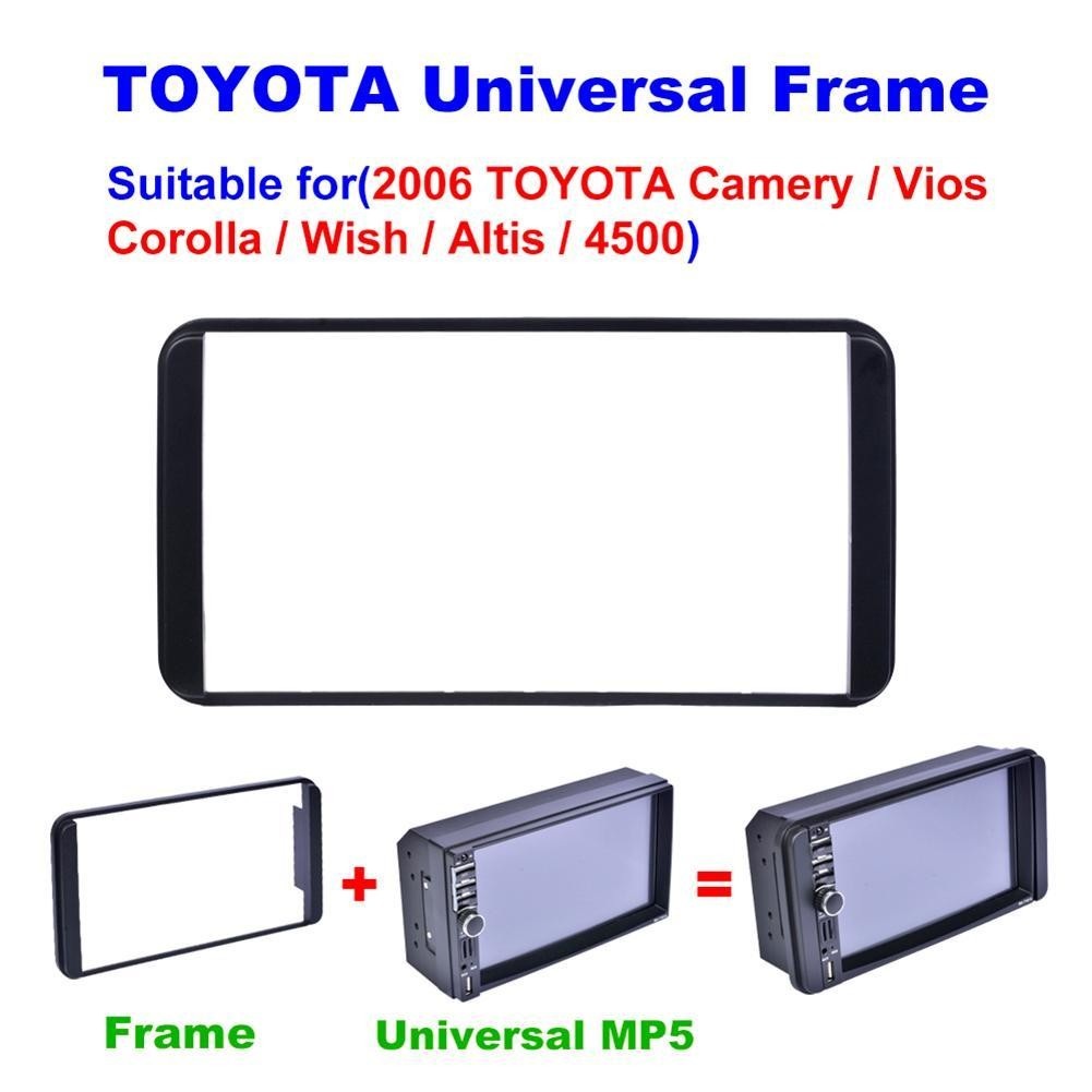 [Hỗ trợ lắp đặt tại HN] mặt dưỡng 7inch, đầu DVD lắp cho các dòng xe TOYOTA ( INNOVA, VIOS, CAMRY, WISH, ANTIS, COROLLA, 4500) SHOPE TIEN DUNG
