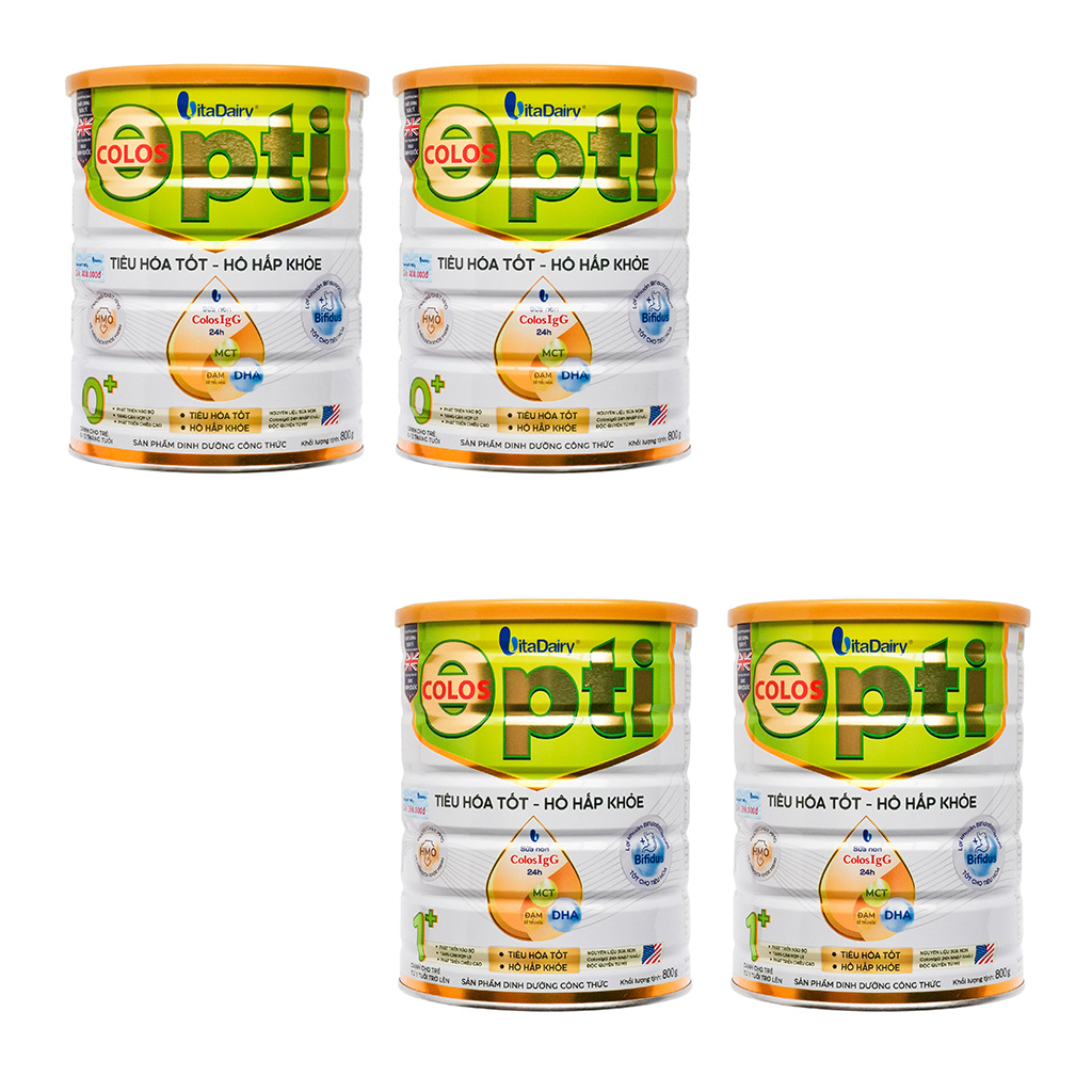 COMBO 2 HỘP SỮA BỘT COLOS OPTI 0/1+ 800G