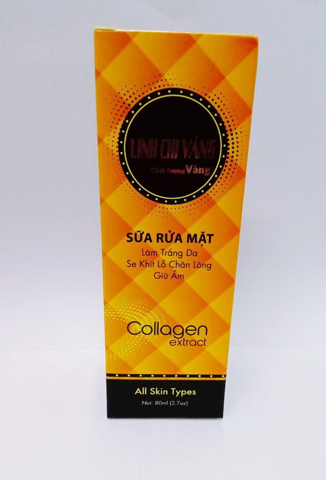 [HCM]SỮA RỬA MẶT LINH CHI VÀNG