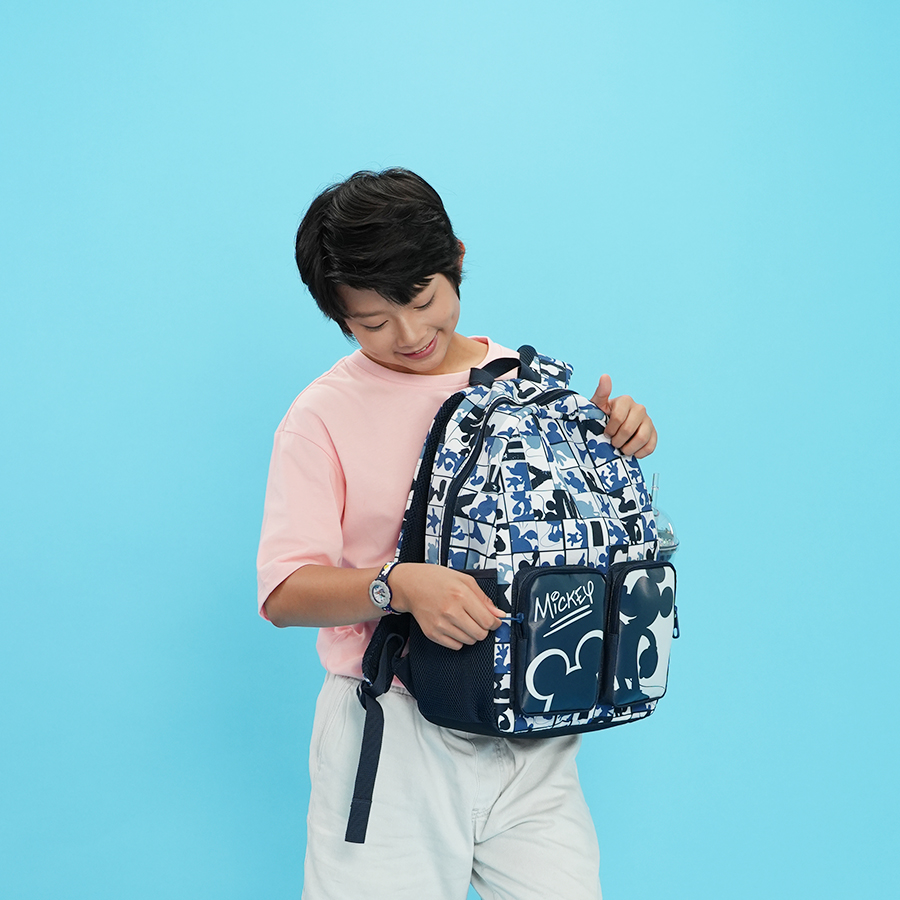 Balo Đi Học, Đi Chơi Hipock Mickey CLEVER HIPPO BLM8203/CAMO