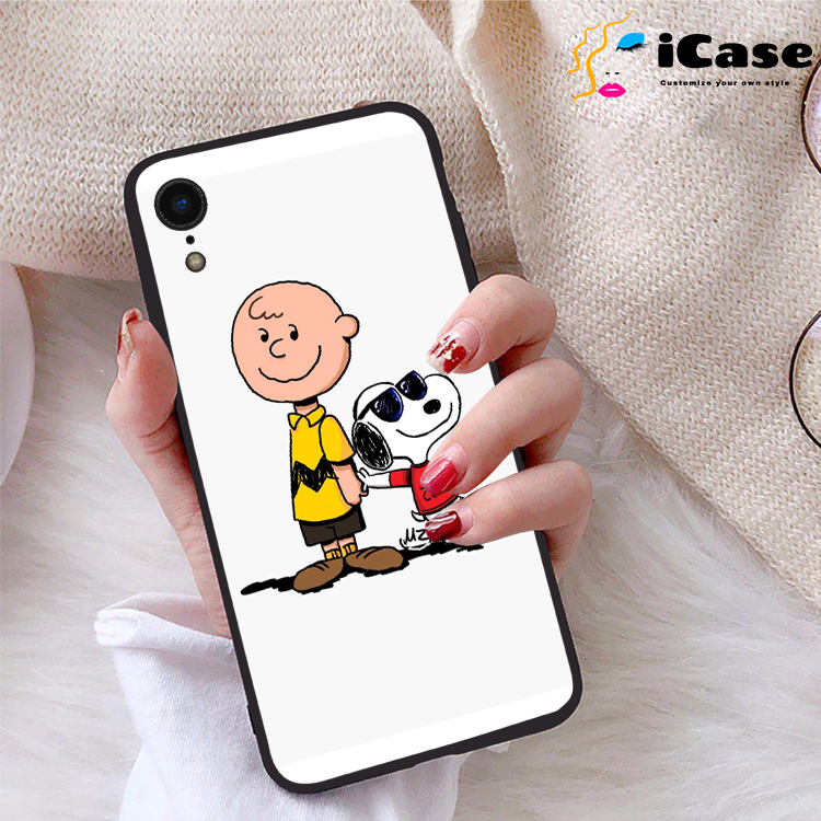 Ốp lưng iPhone XR viền dẻo TPU BST Snopy