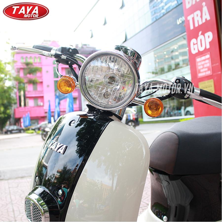 [Trả góp xe máy 0%] Xe tay ga 50cc TAYA CREA (đen nhũ)