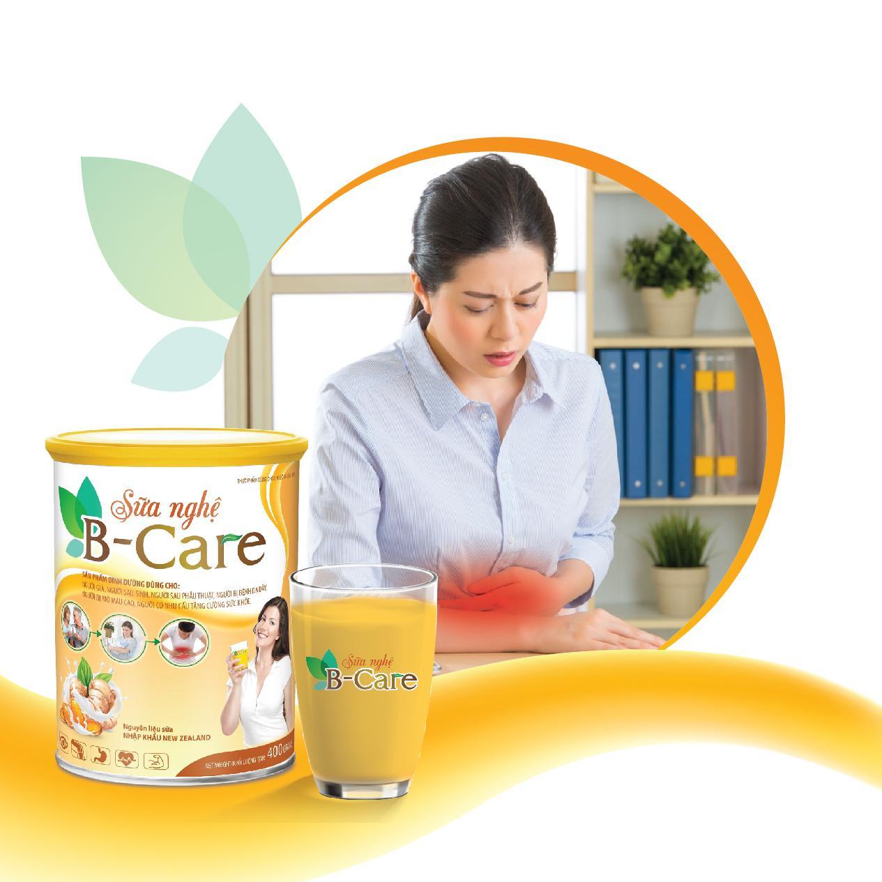 Sữa nghệ B-Care Lon 400gr