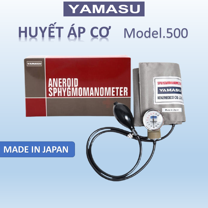 Máy đo huyết áp cơ Yamasu Model.500 sản xuất tại Nhật