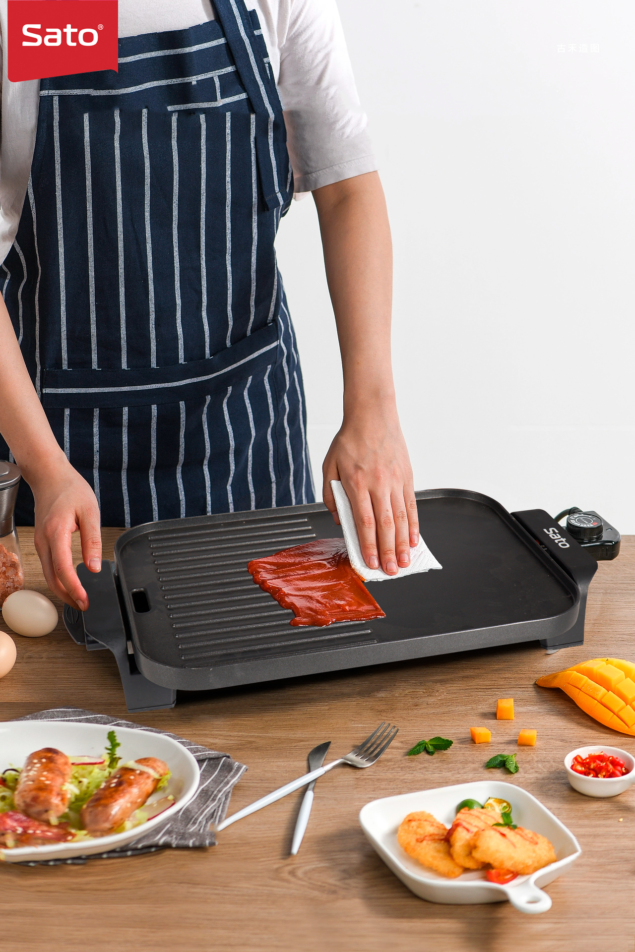 Bếp nướng điện Sato 200NDA