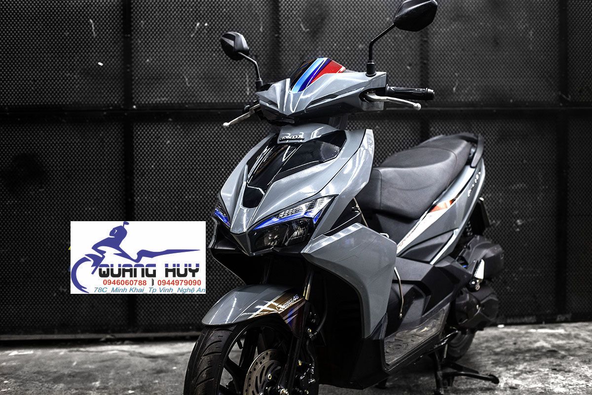Tem Trùm Airblade Xám Xi Măng,Team Decal AB 2016-2019