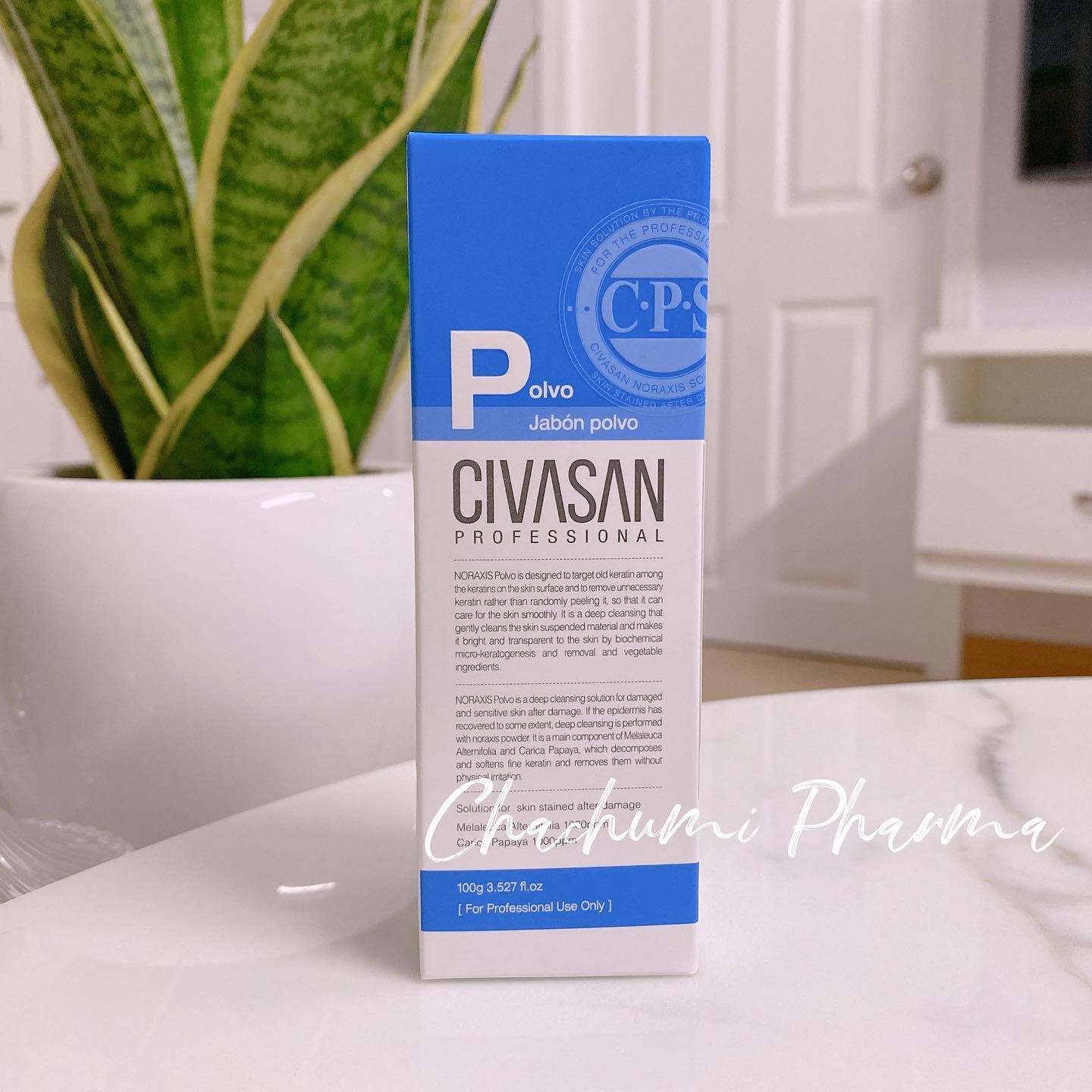 Tẩy da chết enzyme Civasan Noraxis Polvo