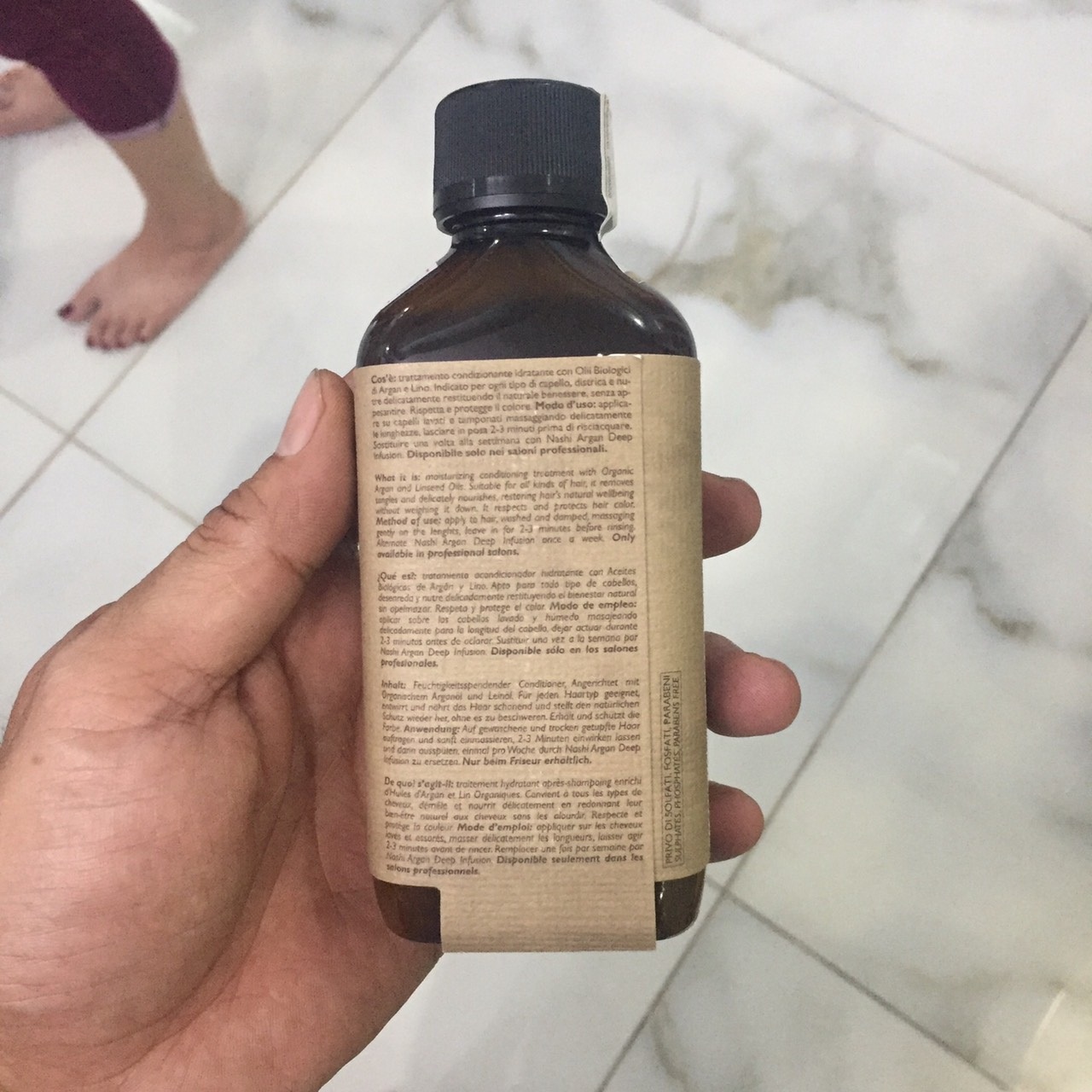 [HCM]DẦU XẢ PHỤC HỒI NASHI ARGAN 200ml