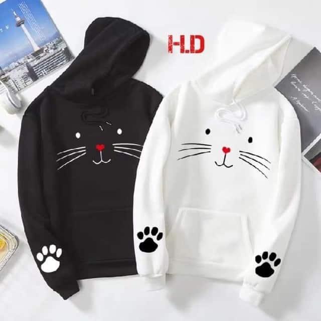 Áo Hoodie Ria Mèo Cute
