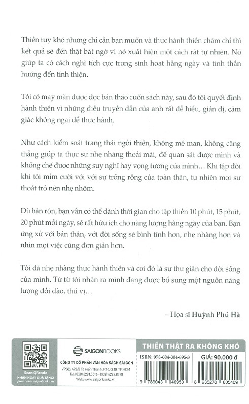 Thiền Thật Ra Không Khó