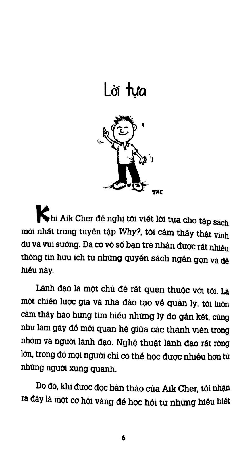 Fahasa - Hãy Là Người Lãnh Đạo - Why Be A Leader?
