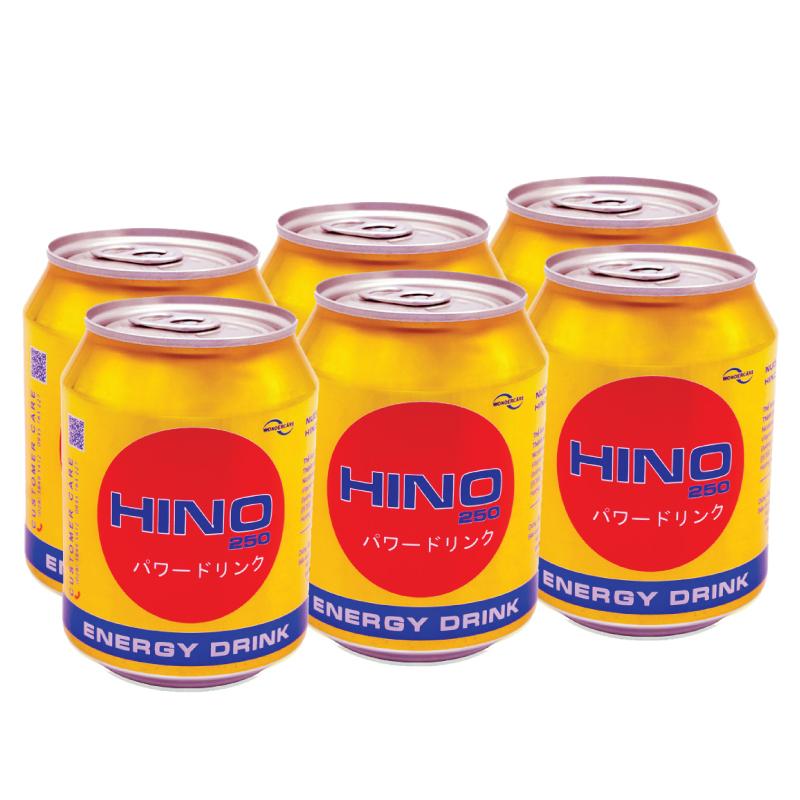 [Mua ngay đi chờ chi] Set 2 Lon nước tăng lực HINO 250ml ( 2 x 250 ml)