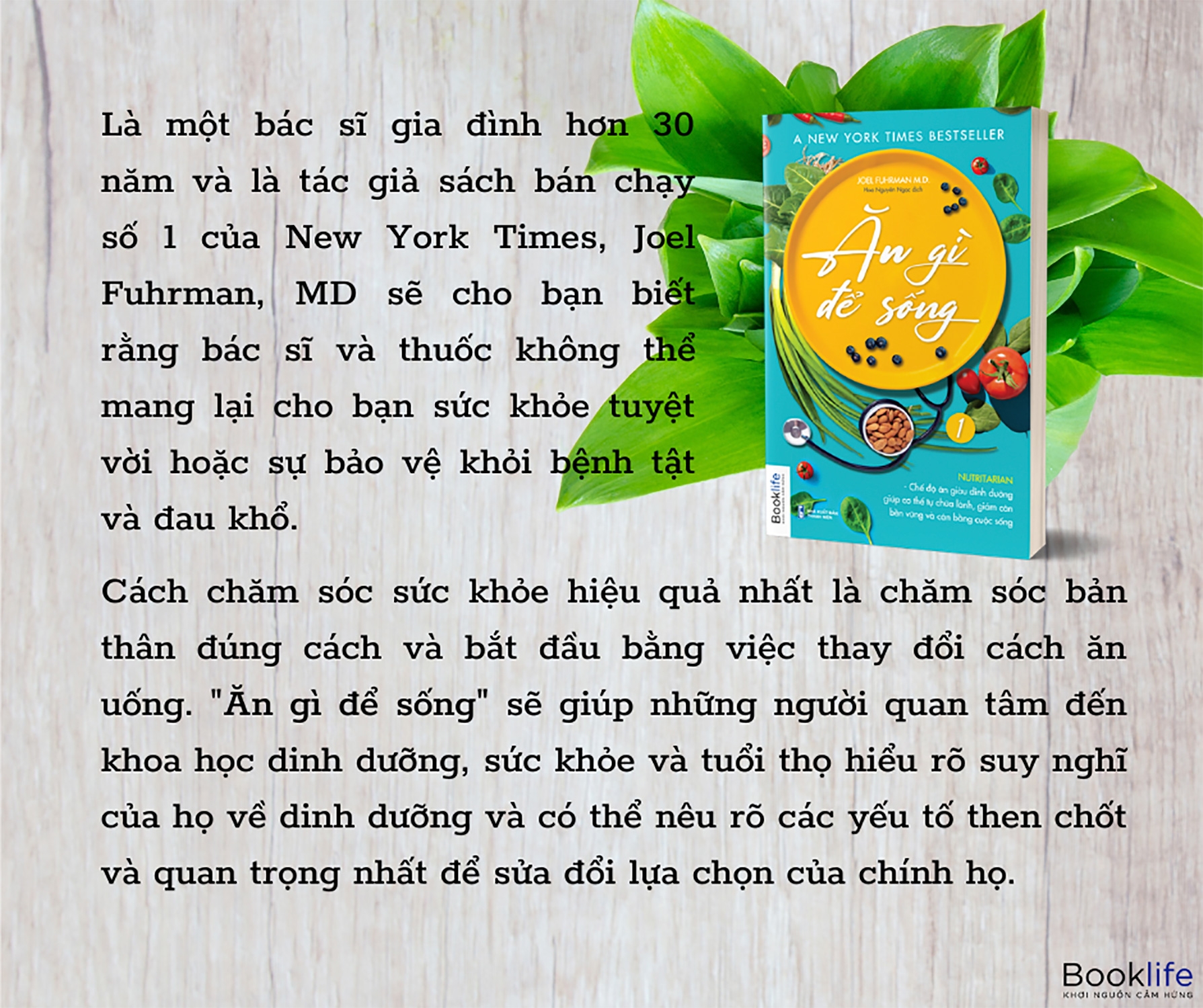 Sách: Ăn gì để sống - Tập 1 (1980 BOOKS HCM)