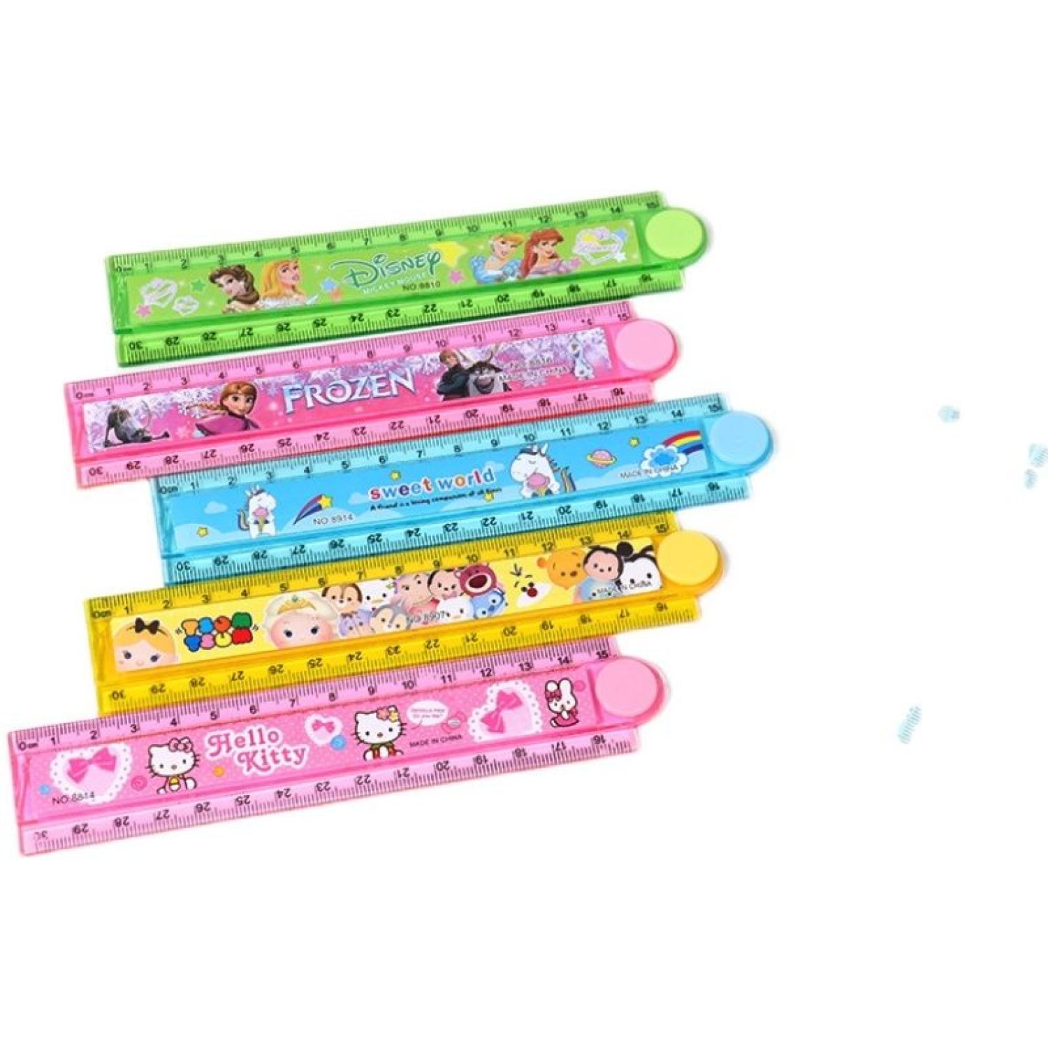 Thước nhựa gấp dài 30cm