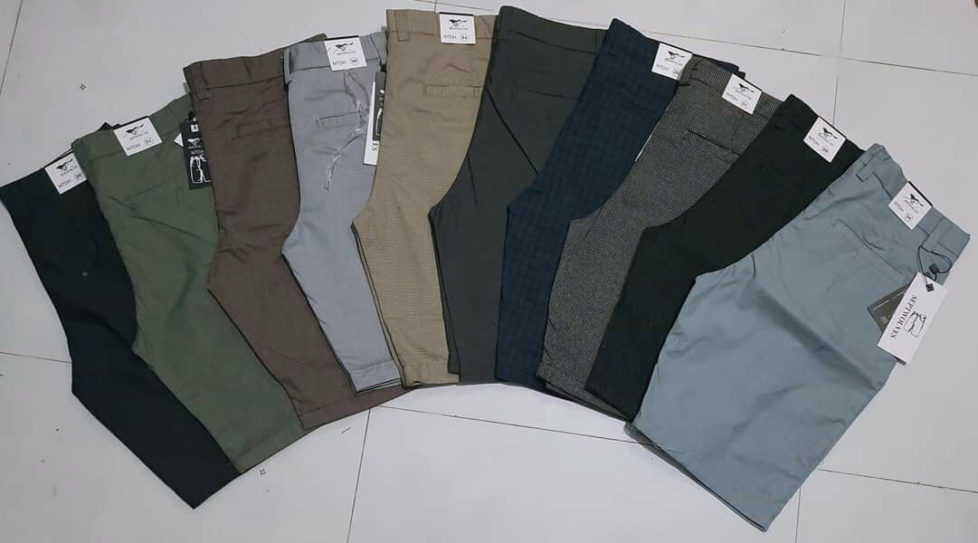 quần short tây nam vải âu TD32