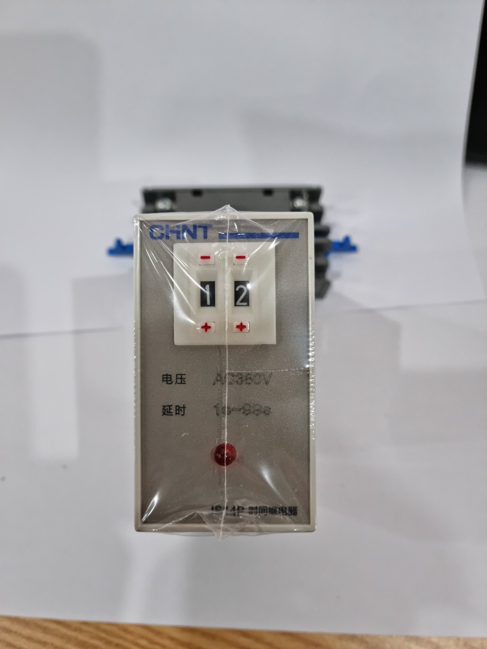 RƠ LE THỜI GIAN CHINT JS14P (1s-99s) điện áp 220V, 380V
