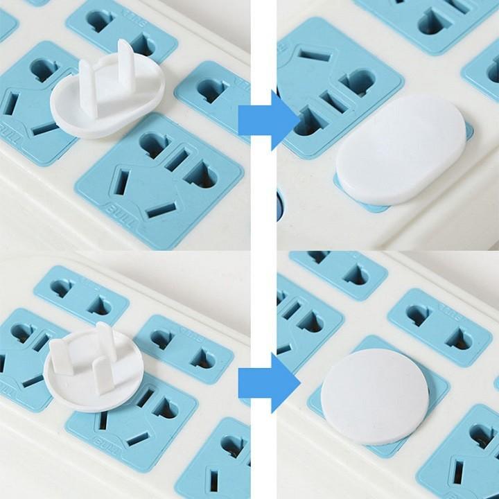 Combo 10 Nút Bịt Ổ Điện An Toàn Cho Bé